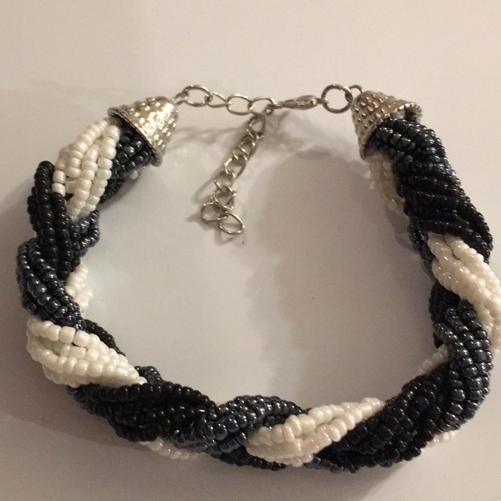 Braided Bead Bracelet (N)